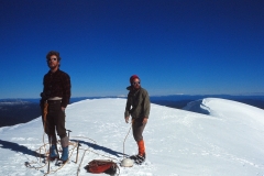 Stuart and John on summit of Feathertop Aug 1970