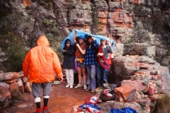 Group at Top Camp Moonarie Tony Barker on R
